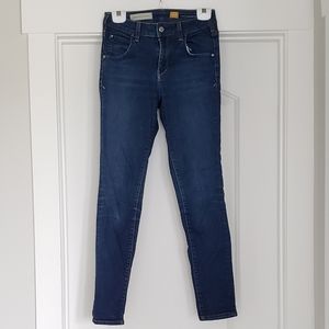Pilcro Jeans Denim Superscript Skinny Dark Wash